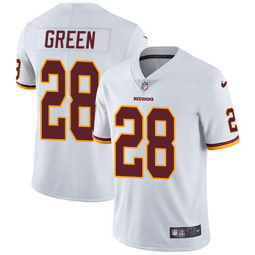 Nike Redskins #28 Darrell Green White Men's Stitched NFL Vapor Untouchable Limited Jersey
